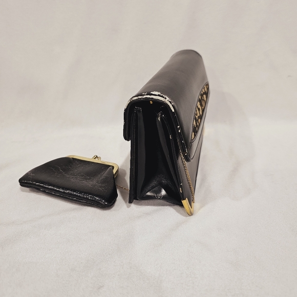 Vintage DIOR bag with chained coin Pouch - Picture 2 of 10